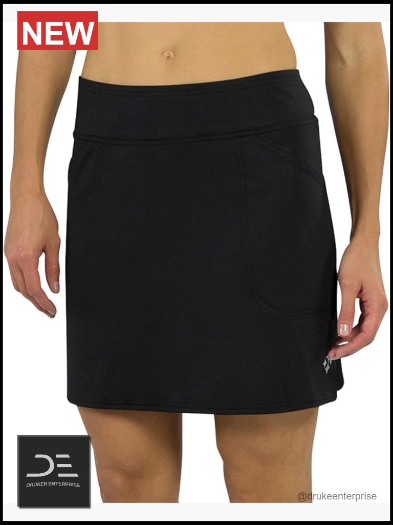 Women's Athletic Skort For Golf Tennis Built-In Shorts Quick Dry